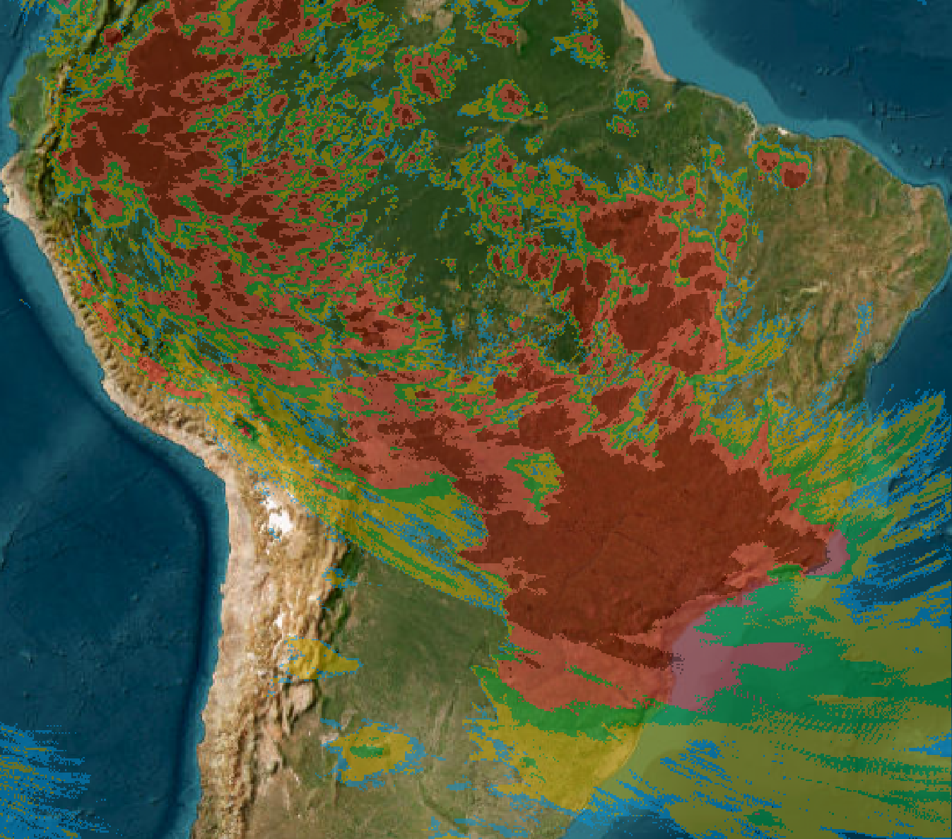 Satellite weather monitoring